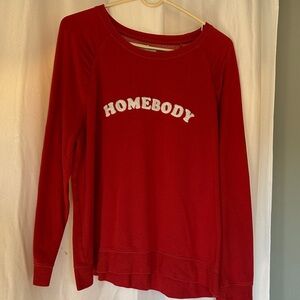 Maurices Red Knit Top